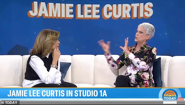 'She's on the thinner side [but] that woman, you cannot flick her!' Curtis said. 'She is formidable. She is fantastic. She's just Nicole Kidman'