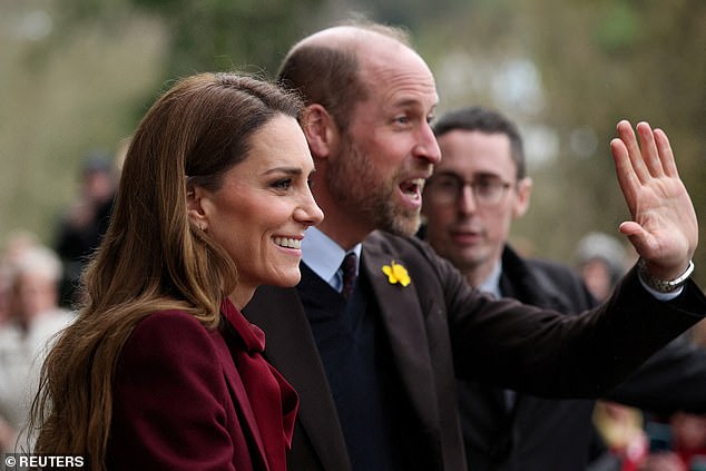 It was business as usual for Prince William and Princess Catherine in Wales - despite the recent controversies rocking the royal establishment