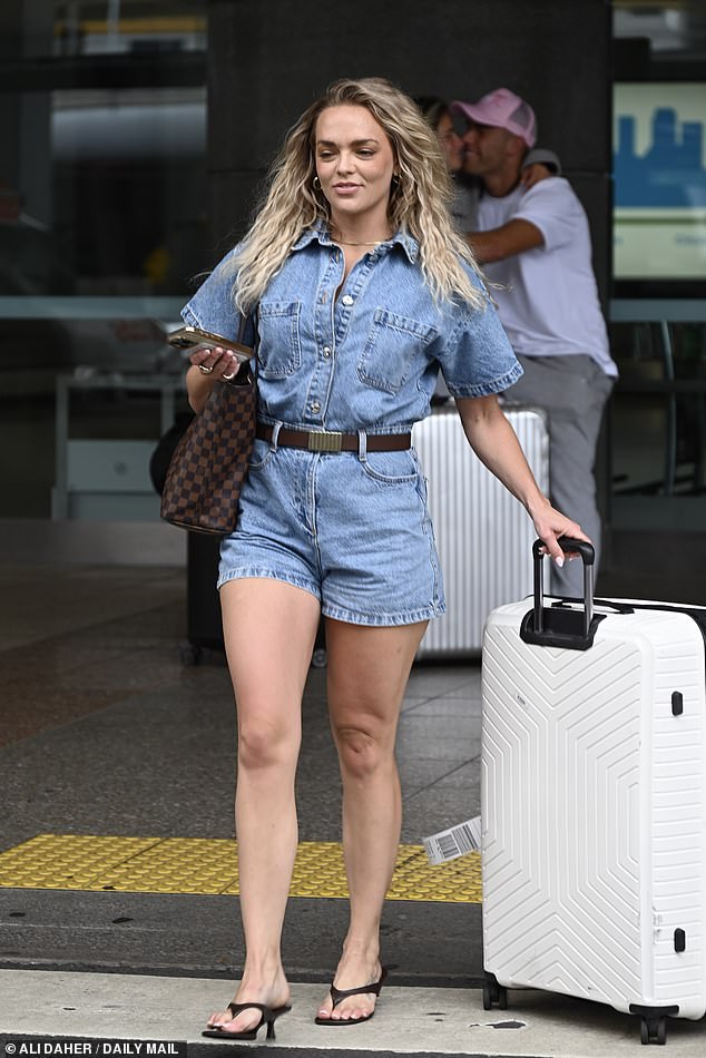 'Allegedly there were things going around about how I was still in love with my ex and other rumours being spread,' she said