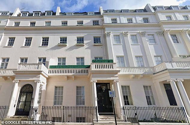 The six-storey palatial home already boasts a hair salon, wine cellar, sauna, steam room and cinema