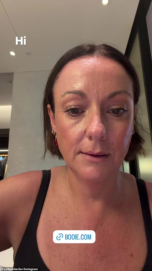 The Australian comedian shared a video to her Instagram Stories on Tuesday, promoting a mascara from her makeup brand BOOIE when she broke her silence