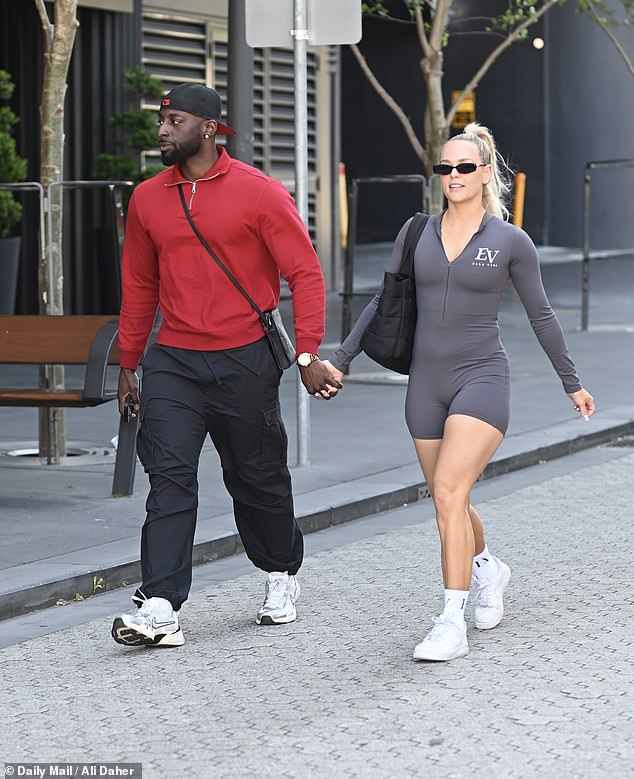 DailyMail+ readers have known for weeks about the WhatsApp scheming against Alissa Fay (pictured here with her husband David Momoh)