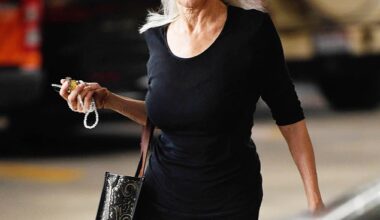 One of the familiar faces of 1980s television - who spent more than three decades married to a beloved TV icon - stepped out in Los Angeles this week in a rare public sighting