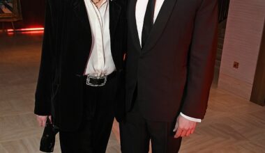 Dominic West and his wife Catherine FitzGerald were among the stars that gathered at The Chancery Rosewood in London on Thursday for The King's Trust 50th anniversary gala