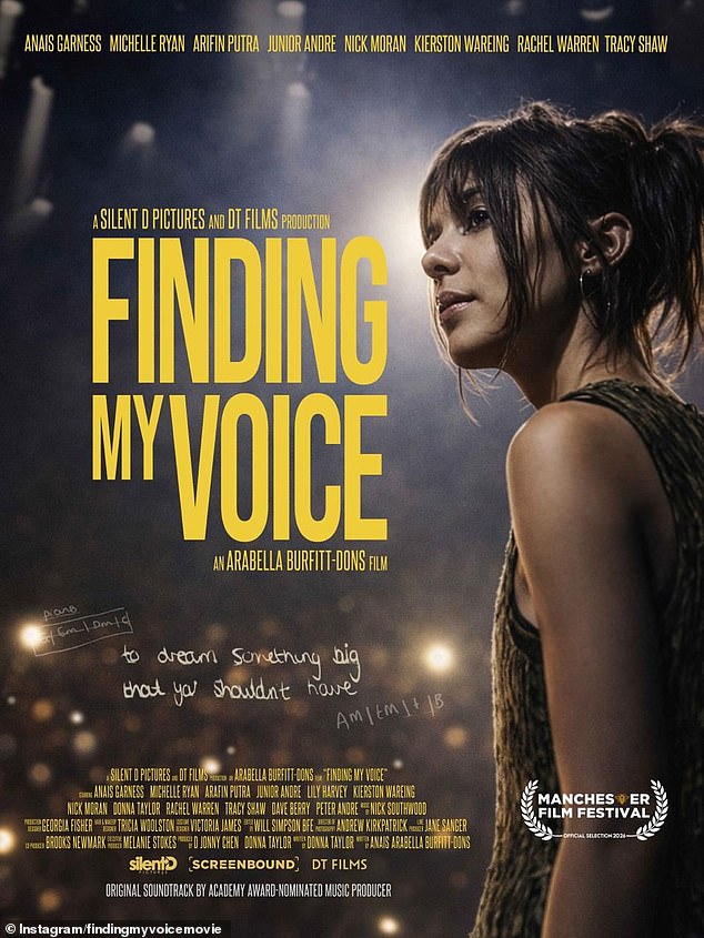 The film follows the character Melanie (played by Anais Garness) who is a budding singer-songwriter, but when her family is broken up, it's up to her to decide whether music is for her