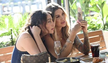 Married At First Sight's most controversial brides Gia Fleur and Juliette Chae were spotted enjoying a secret lunch together after filming the retreat