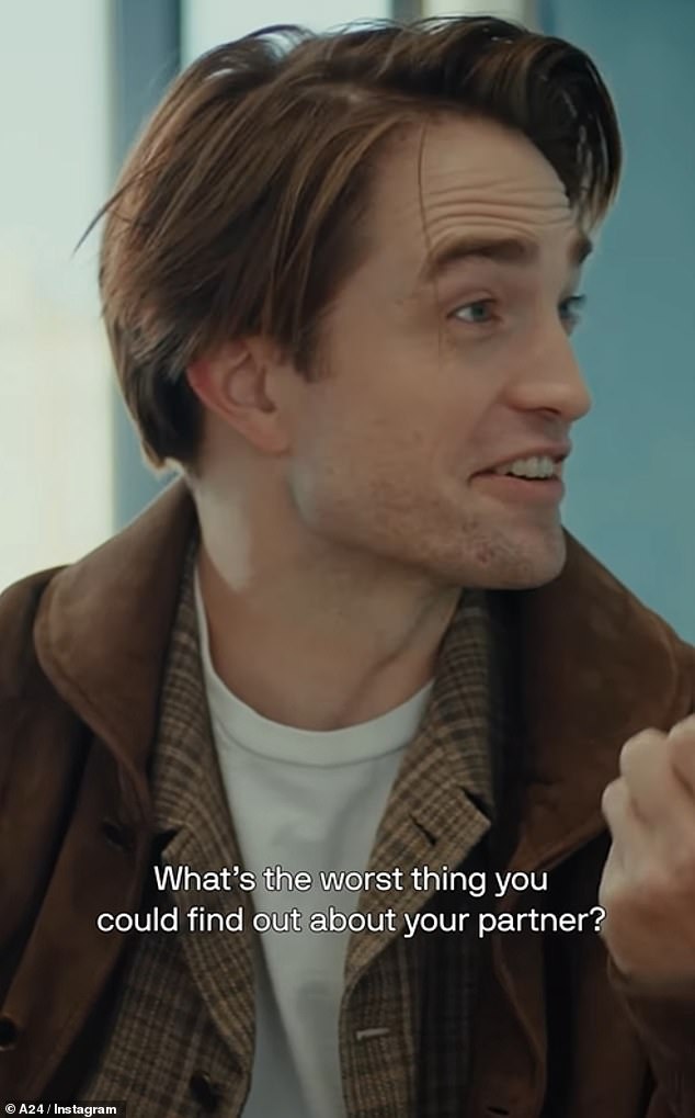 The pair star alongside each other in the new film The Drama and took part in a card game where they answered each other's questions for film distributor A24