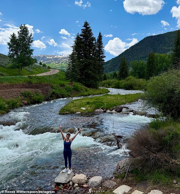 As for fitness, Reese is nothing but disciplined and ensures she works out every single day