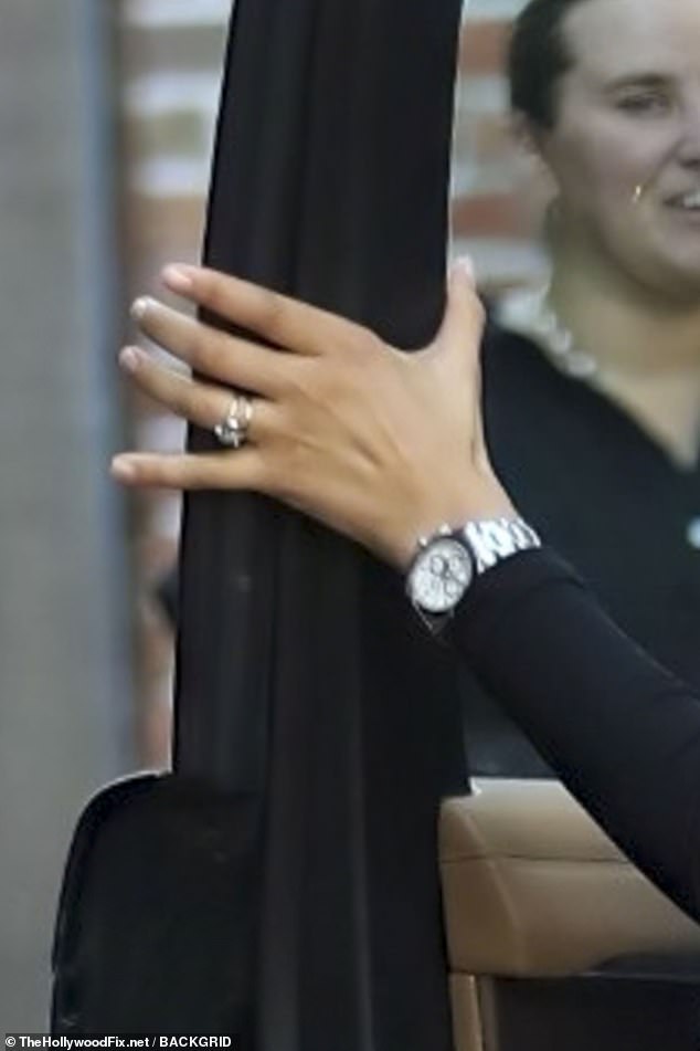 On this occasion, she was wearing the $500k sparkler designed by London jeweler Jessica McCormack