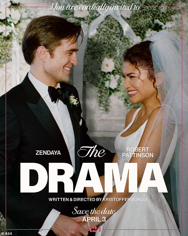 Zendaya's real-life fiance is doing his part to help promote her upcoming movie The Drama  which hits theaters on April 3