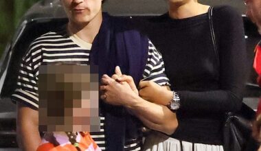 Zendaya and Tom Holland tend to avoid the spotlight anywhere in public, so it was a rare sight to see them step out for dinner in Los Angeles on Friday night