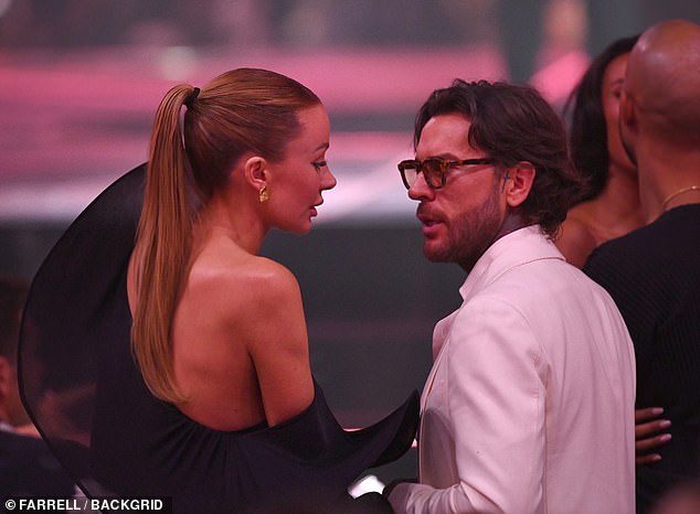 Olivia Attwood and Pete Wicks made a cosy pair at the BRIT awards in Manchester last month