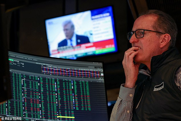 S&P 500 e-mini futures saw a sharp spike in volume at approximately 6:50am on Monday. West Texas Intermediate crude oil futures showed a similar surge in trading activity (file photo)