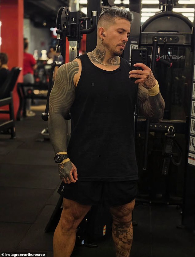 Brazilian content creator Arthur O Urso, 39, says that what started as a 'social experiment' with ChatGPT has now evolved into a 'digipolyamorous' relationship