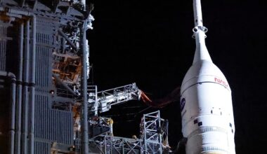 NASA Artemis II rocket heads to pad for second launch attempt this year