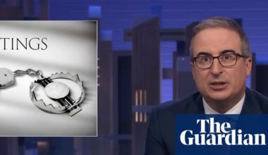 John Oliver on police stings: ‘might actually be doing more harm than good’ | John Oliver