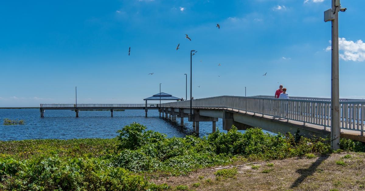 Pier at Lake Okeechobee Park