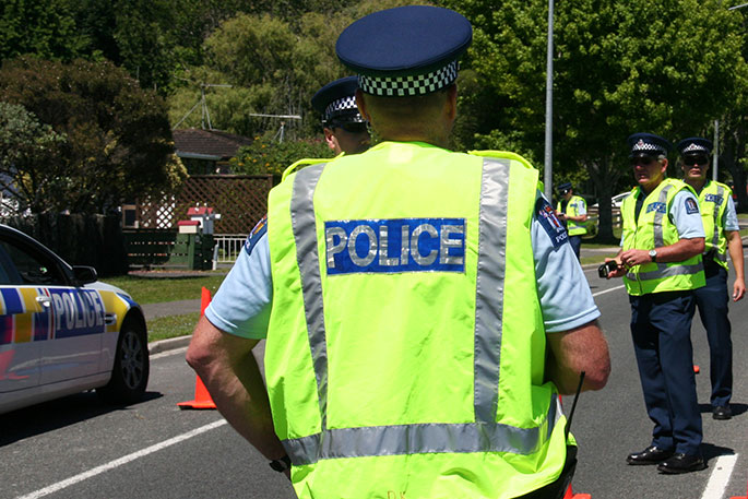 SunLive - Police boost patrols before funeral procession