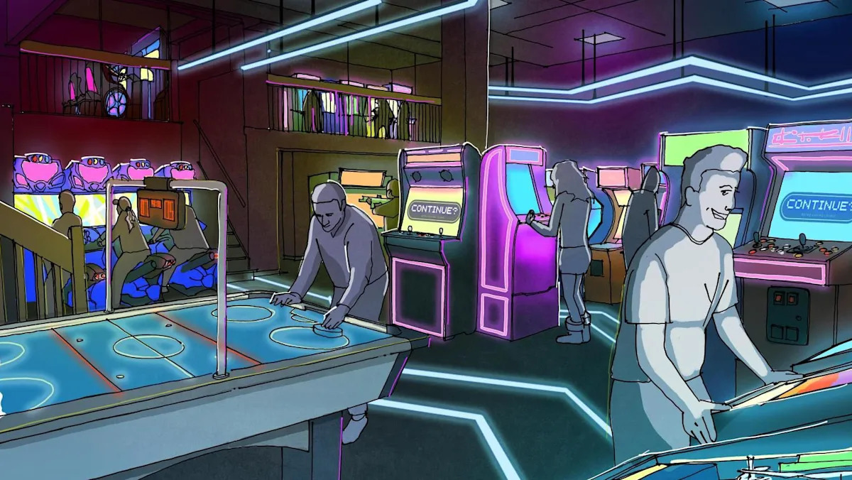 Retro arcade plan for city centre shop