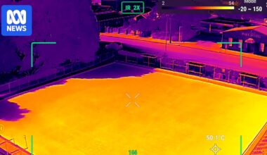 Bowling green's 'unbelievable' 86C temperature highlights need for urban heat mitigation