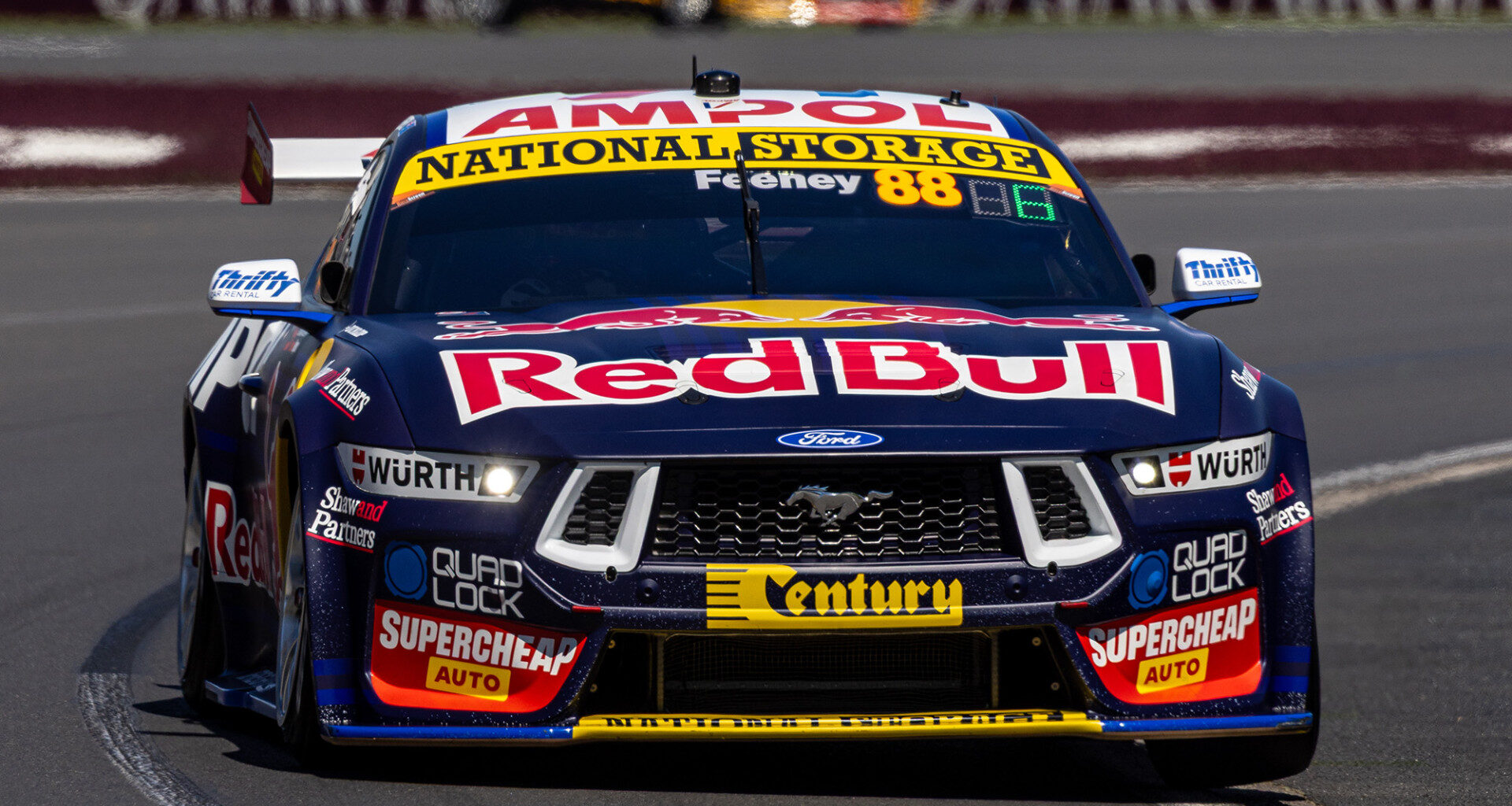 Broc Feeney on pole as chaos strikes Melbourne Supercars Saturday qualifying