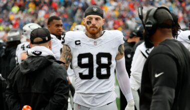 Sources: Raiders to trade Maxx Crosby to Ravens for two 1sts