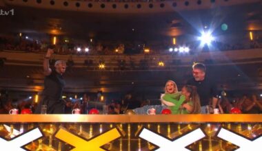 Britain's Got Talent judges golden buzzer 'fight' in 'never seen before' act