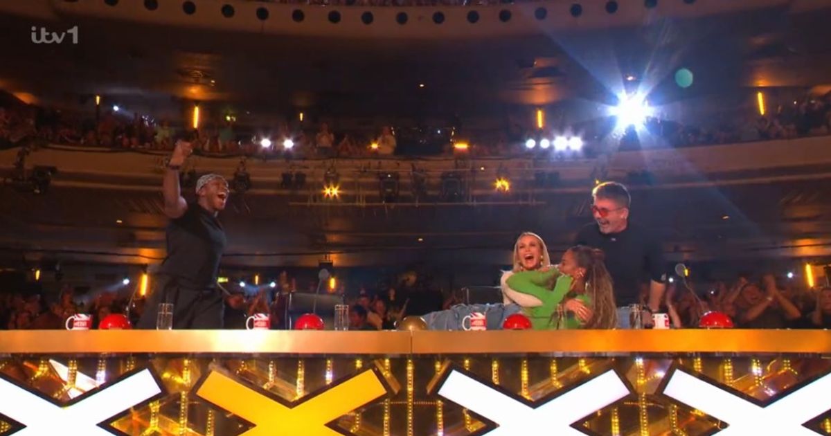 Britain's Got Talent judges golden buzzer 'fight' in 'never seen before' act