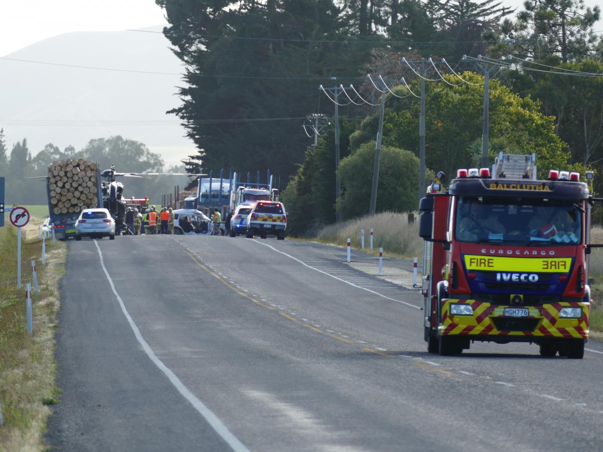 One critical after truck crash south of Milton
