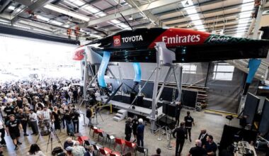 Team NZ launches upgraded AC75 for America's Cup defence