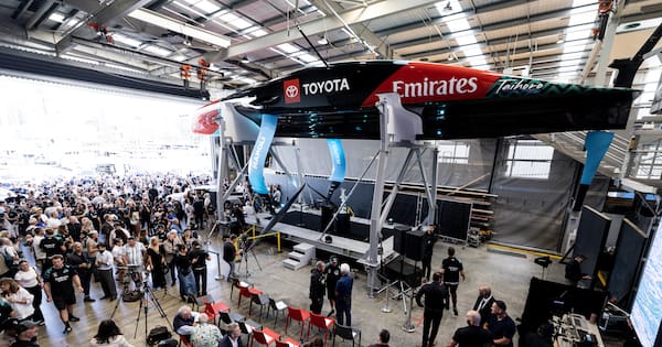 Team NZ launches upgraded AC75 for America's Cup defence