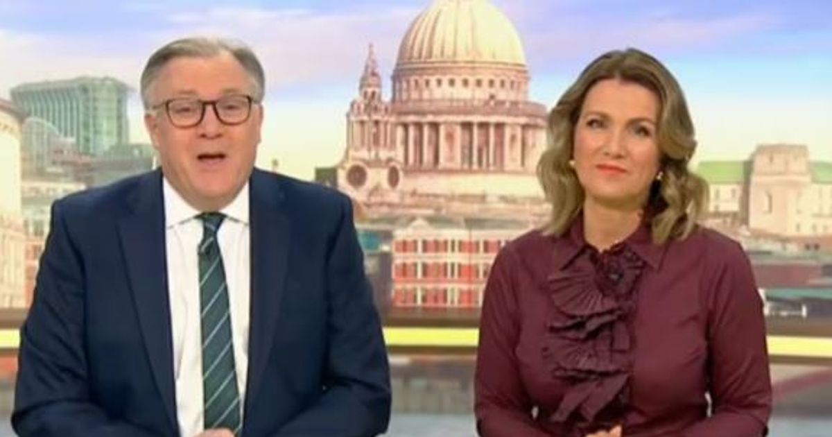 Good Morning Britain studios evacuated as host asks 'what are we doing?'