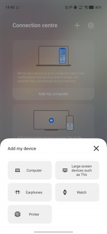 Connection Center - Vivo V70 review