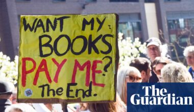 UK Society of Authors launches logo to identify books written by humans not AI | AI (artificial intelligence)