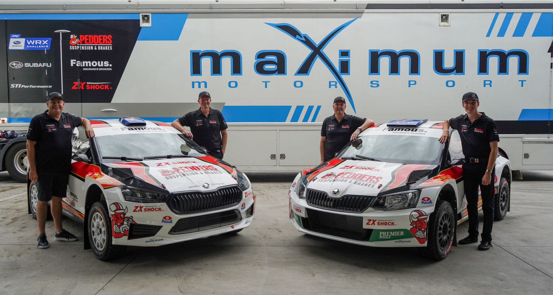 Skoda team reveals two-car attack on Australian Rally Championship