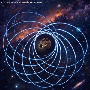 Oval orbit casts new light on black hole - neutron star mergers