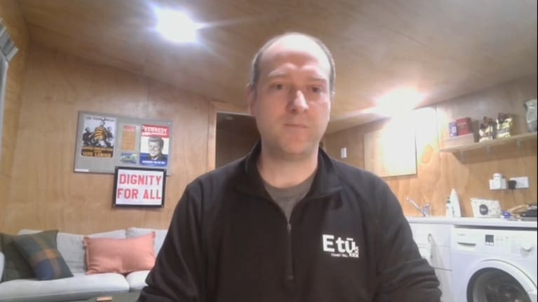 E tū Director Finn O’Dwyer-Cunliffe.