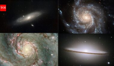 Most beautiful galaxies ever captured by NASA telescopes