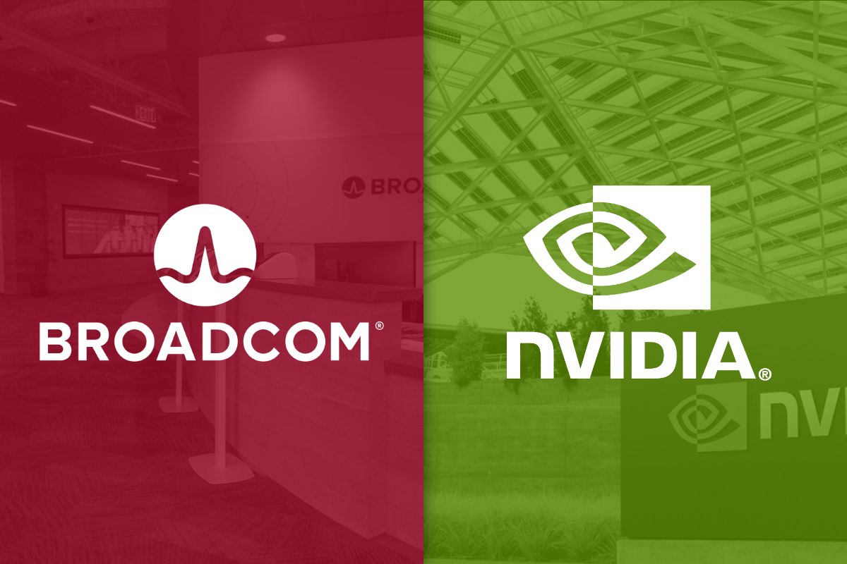 Broadcom and Nvidia graphic.