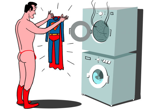 We’re back in the markets washing machine, so don’t be surprised if your super starts to shrink.