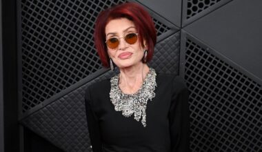 Sharon Osbourne says artists should skip political speeches at award shows