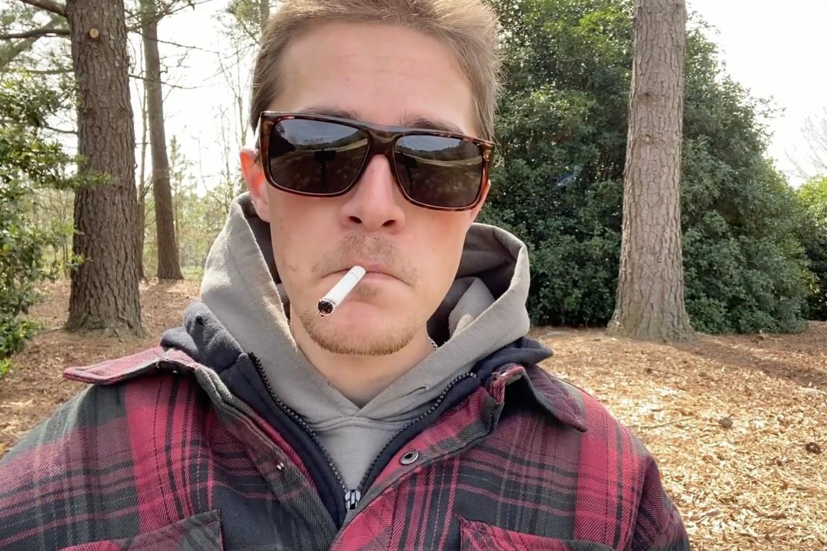 Influencer Jacob Jones 'living the dream' posts smoking and drinking videos