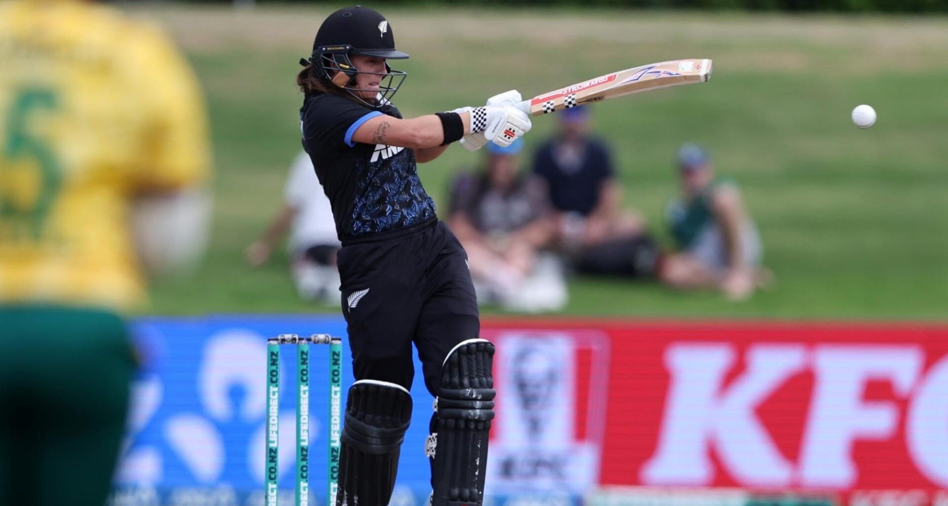 New Zealand captain Amelia Kerr broke a world record against South Africa on Sunday, after a third consecutive T20I fifty.