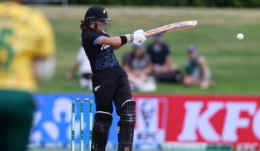 New Zealand captain Amelia Kerr broke a world record against South Africa on Sunday, after a third consecutive T20I fifty.