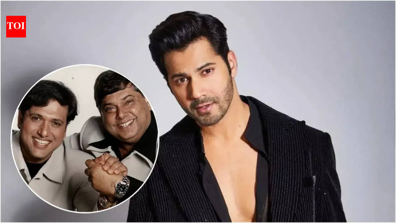 Varun Dhawan on being compared to Govinda in every scene by his father David Dhawan: 'Its a very tall order to live up to' |
