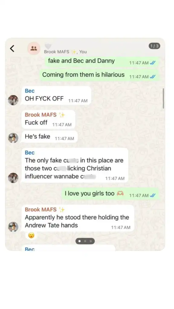 Bec's screenshots MAFS