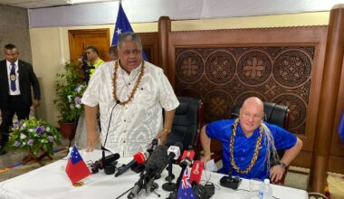 Samoa Prime Minister says he asked Sir Michael Jones to calm Christopher Luxon’s nerves over matai ceremony