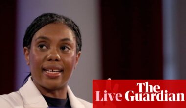 Badenoch offers new explanation for Tory attack on Muslim event, saying party objecting to gender segregation – UK politics live | Politics