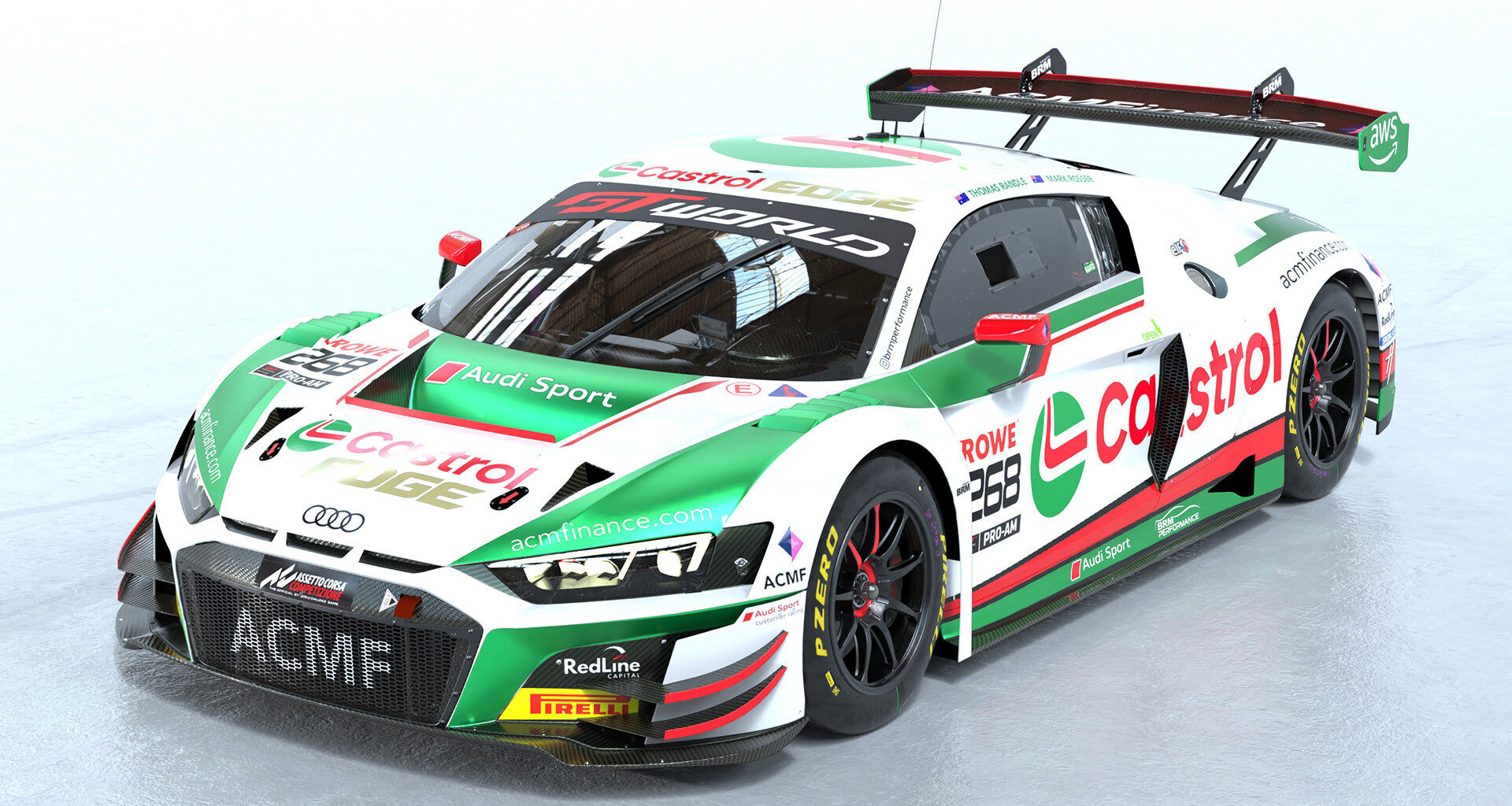 Castrol backing for Thomas Randle in GT World Challenge cameo
