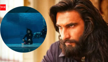 Ranveer Singh's BTS VIDEO of 'Dhurandhar 2' underwater scene goes VIRAL, netizens say, 'he really gave it his all' - WATCH |